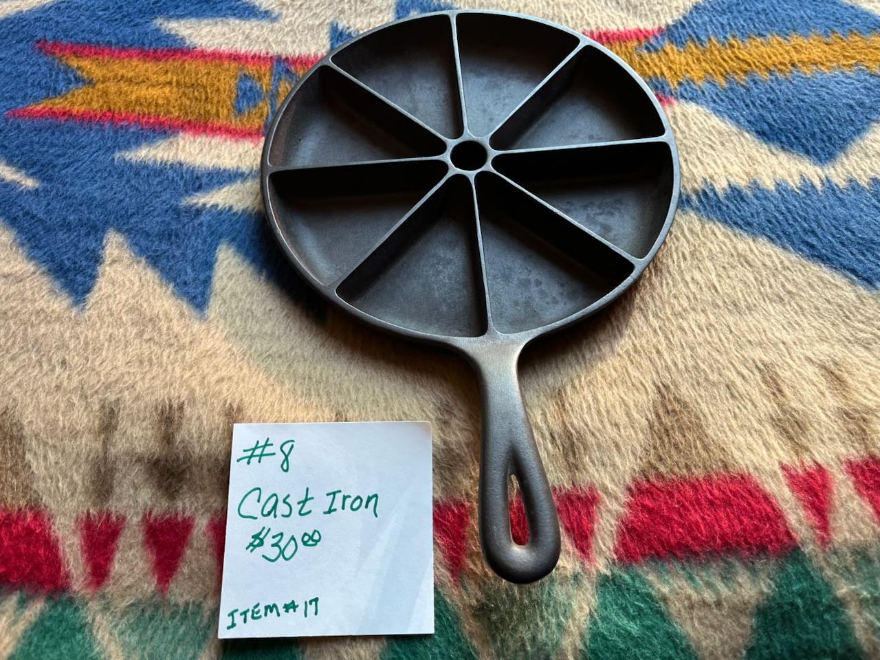 Cast Iron Sectioned Skillet