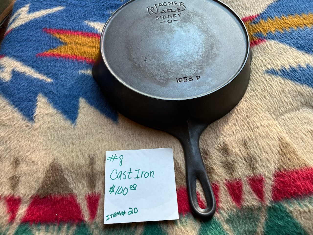 Cast Iron Sectioned Skillet