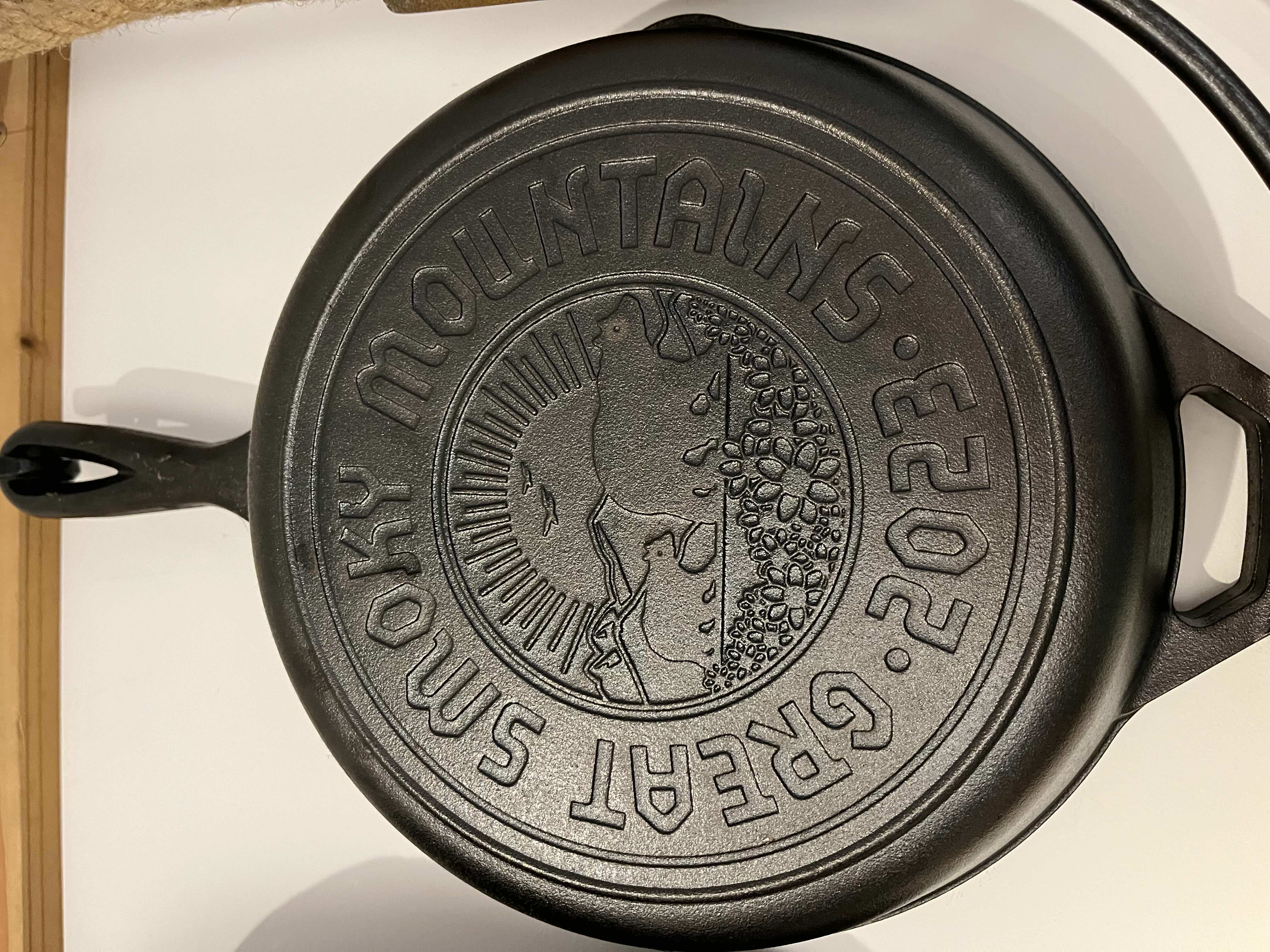 Great Smoky Mountains 2023 Cast Iron Skillet