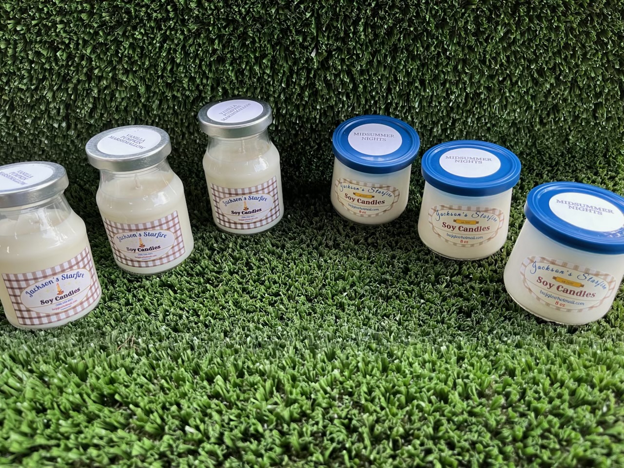 Hand-Poured Soy Candles