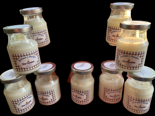 Milk Jug Style Candle