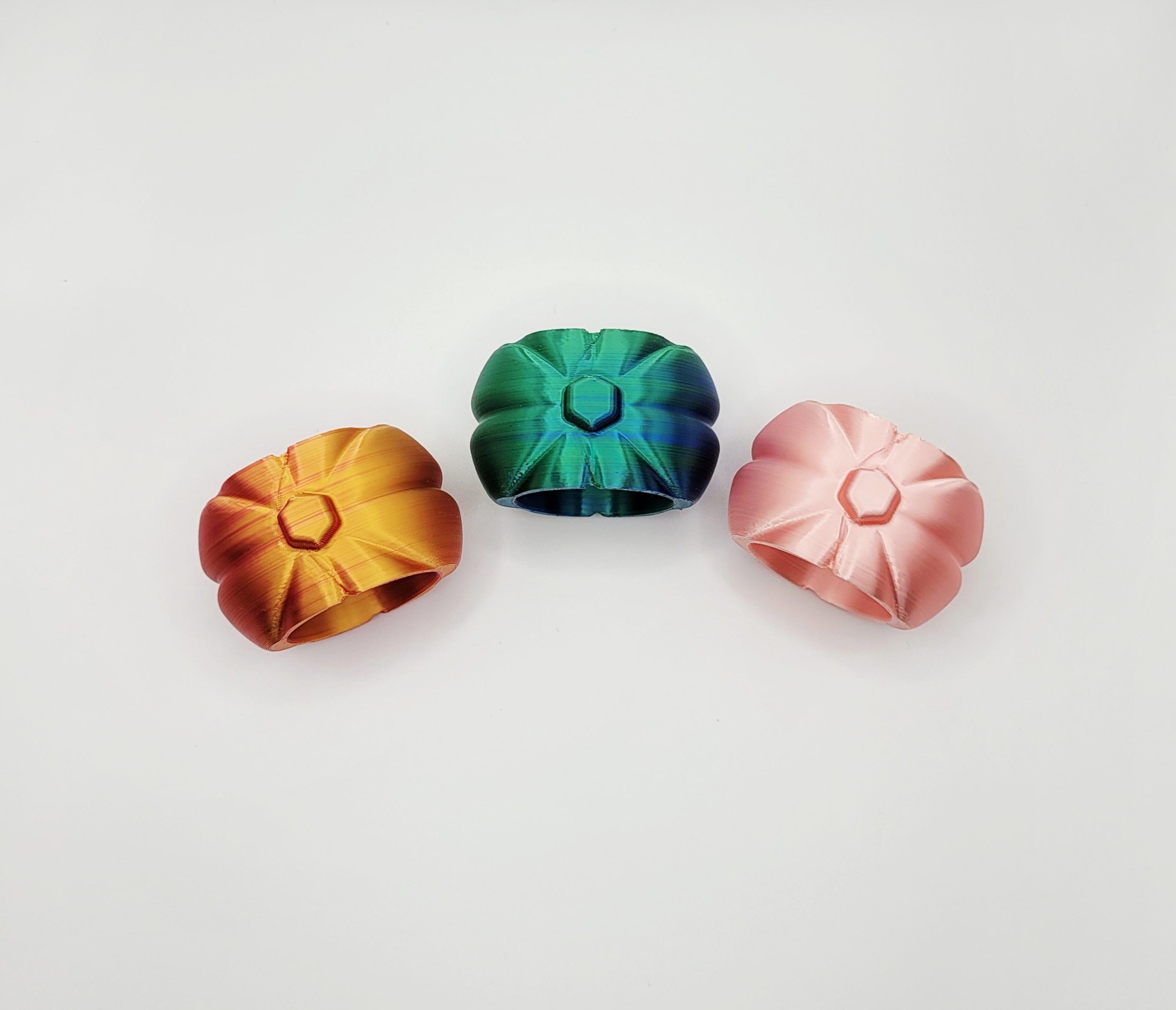 Pumpkin Patch Napkin Rings - Set of 6