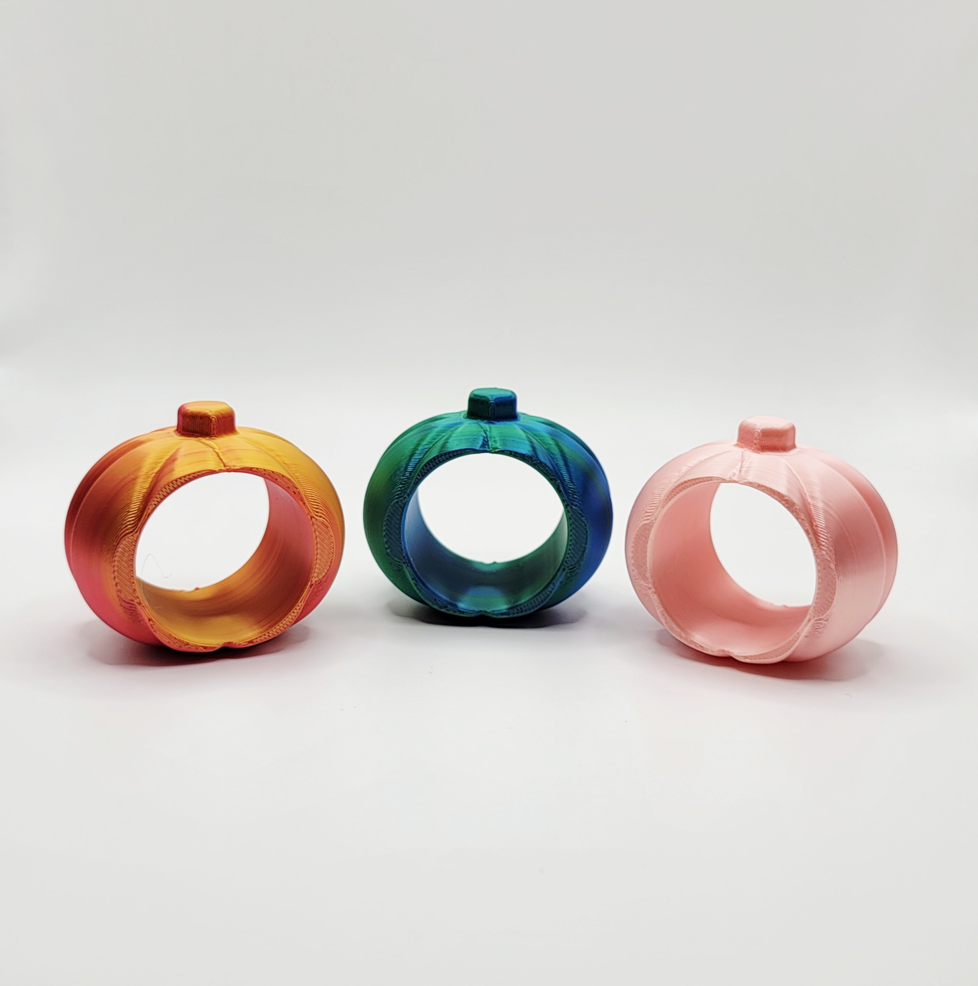 Pumpkin Patch Napkin Rings - Set of 6