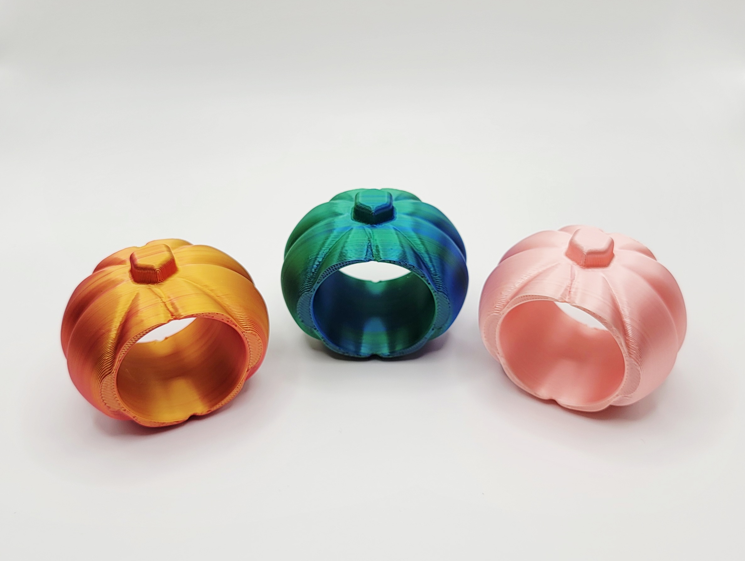 Pumpkin Patch Napkin Rings - Set of 6