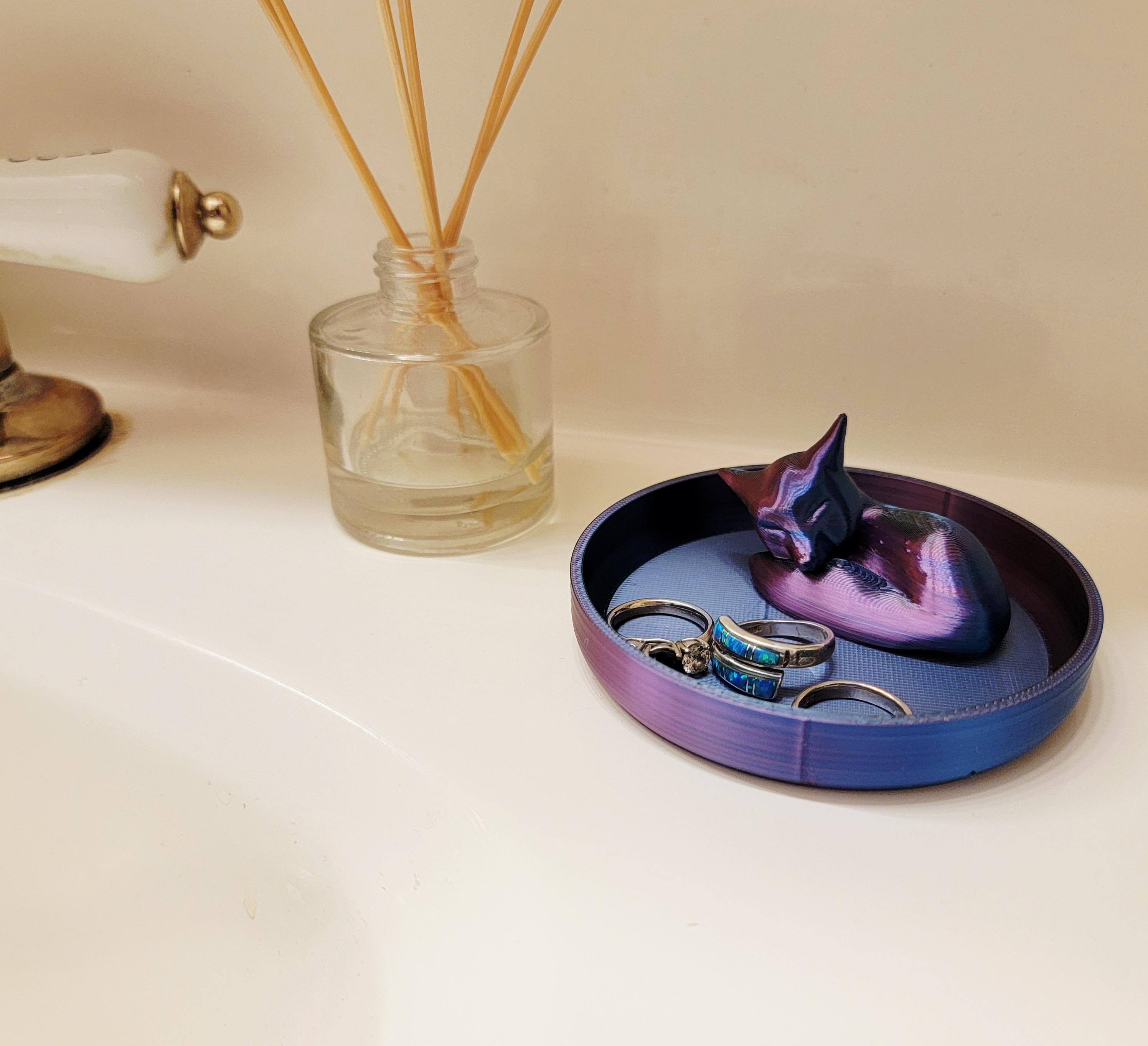 Aurora Fox Jewelry Tray