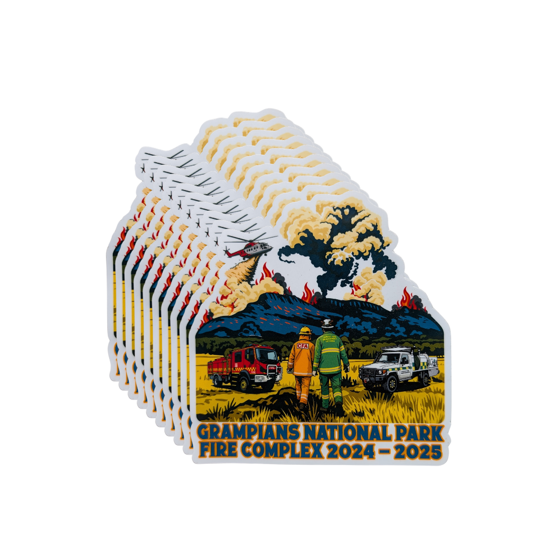 Large GNP Fire Sticker