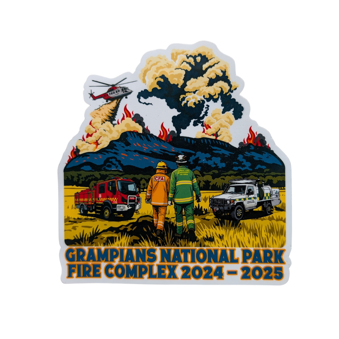  Small GNP Fire Sticker