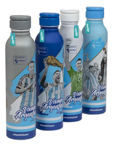 Botella Deportiva Fútbol Selección Argentina Afa Oficial 