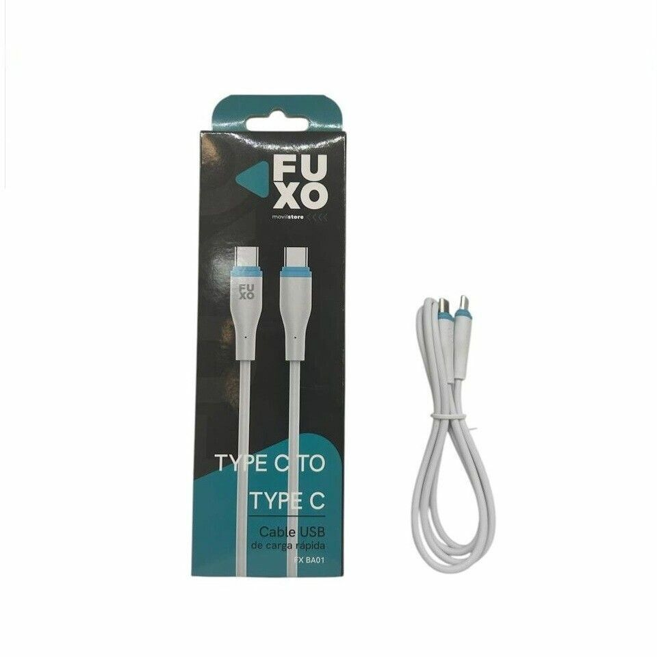 CABLE FUXO 65W TIPO C A TIPO C