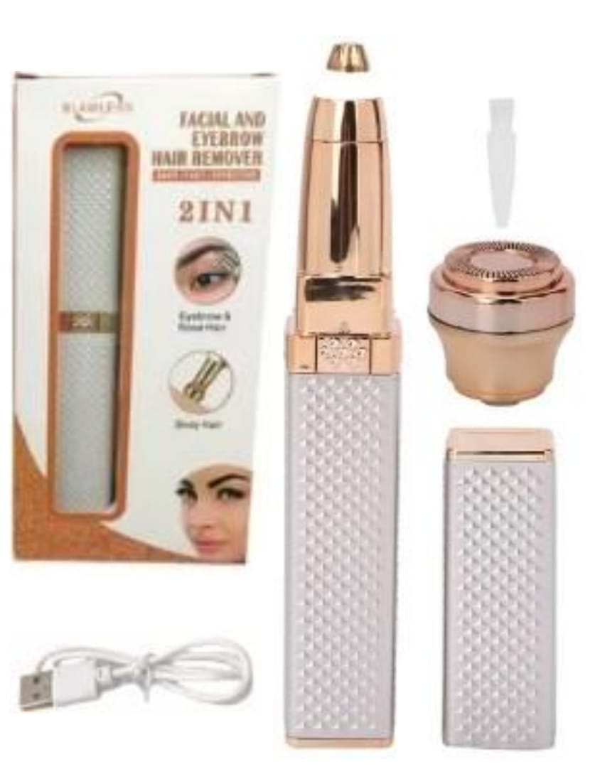 Depilador Facial Cejas 2 En 1