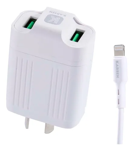 CARGADOR KARSEN 3.1 3150 IPHONE