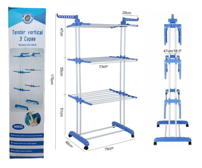 TENDER ROPA VERTICAL