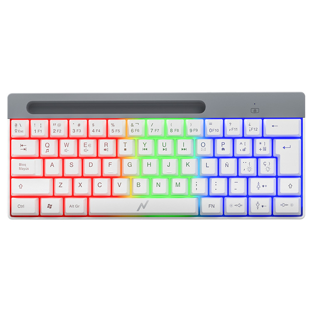teclado gamer rgb c/leds nkb-q60