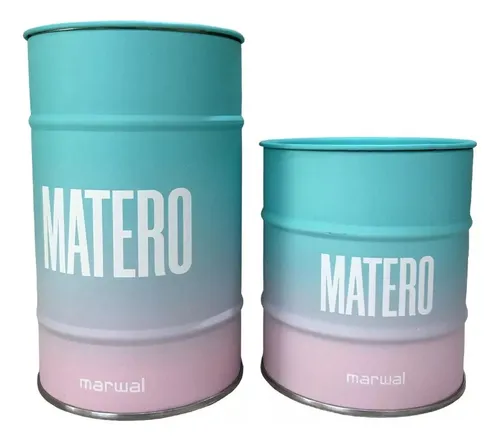 Set Latas Yerbera Azucarera Azúcar Yerba Set Matero