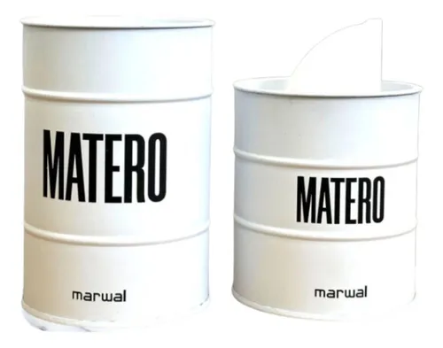 set de latas matero 