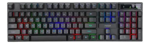 Kit de teclado y mouse gamer Noga NKB-407