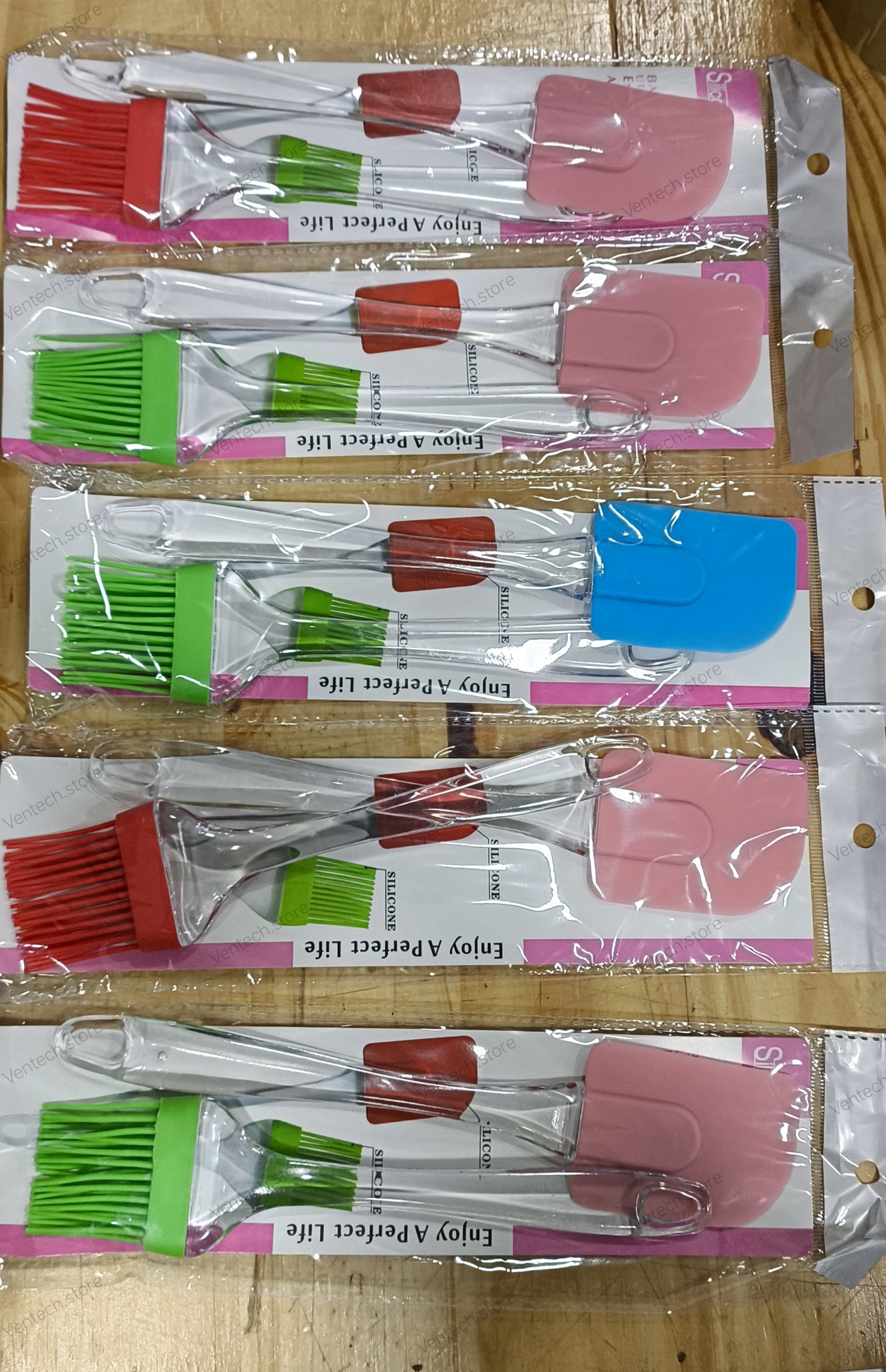 SET PINCEL + ESPATULA 27CM