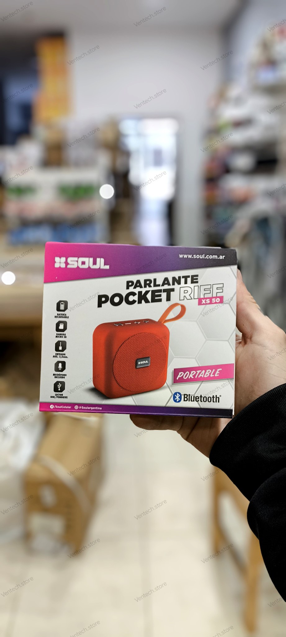 PARLANTE SOUL XS50 POCKET
