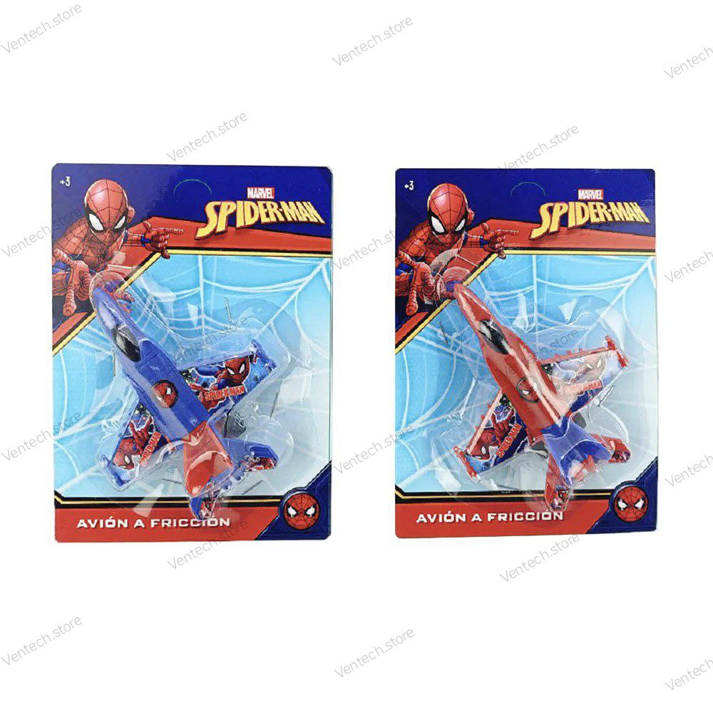 Avión a fricción Spiderman