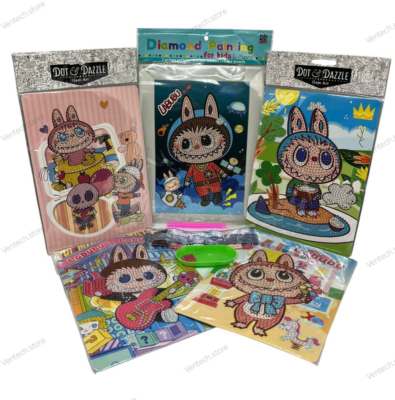 Kit de pintura de diamantes para niños