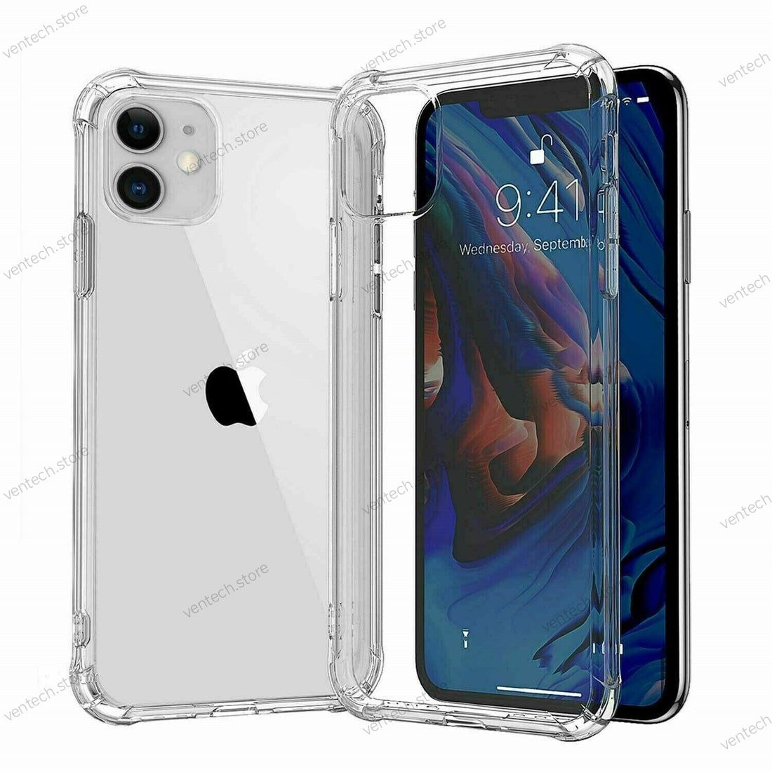 Funda transparente para iPhone
