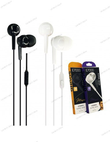 Auriculares estéreo E7000