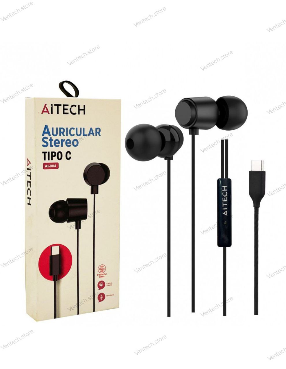 Auricular Stereo Tipo C Aitech