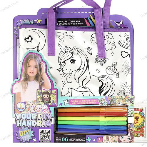 Bolso para colorear DIY