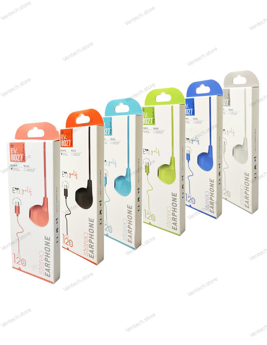 Auriculares con cable EV-8022