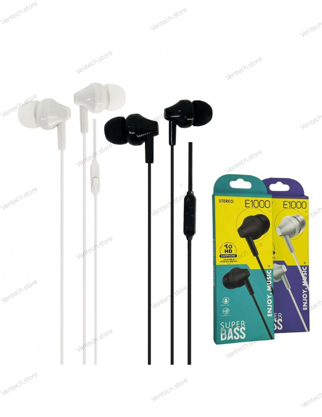 Auriculares con cable E1000