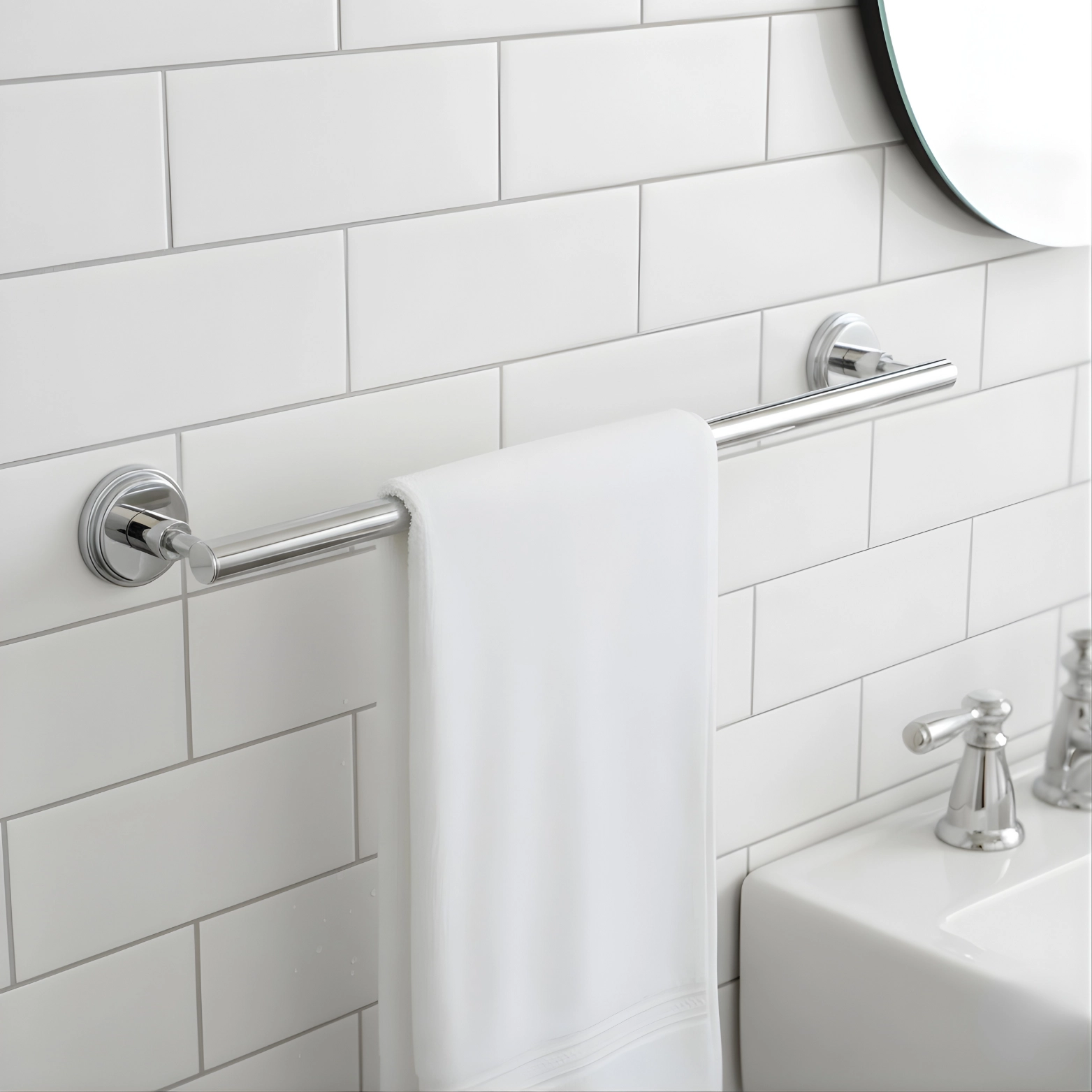 Essco Towel Rod 24" - Luxur Studio Kitchen & Bathroom Fittings