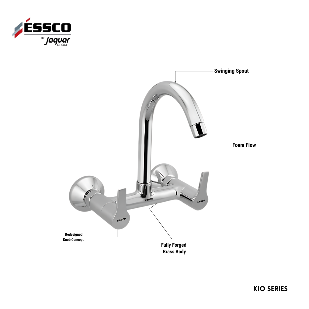Essco (by Jaquar) Aspire Series Sink Mixer - Luxur Studio Kitchen & Bathroom Fittings