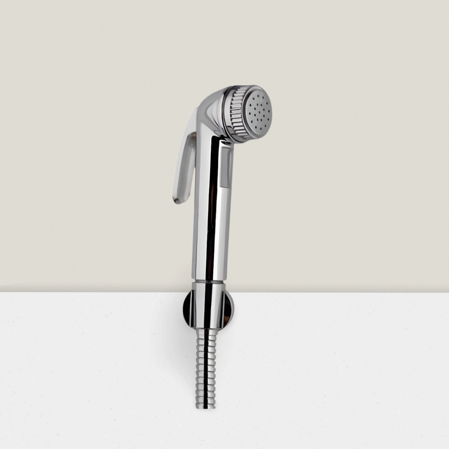 Chrome Health Faucet by Essco(Jaquar) - Premium ABS Handheld Hand Spray gun for Modern Bathrooms