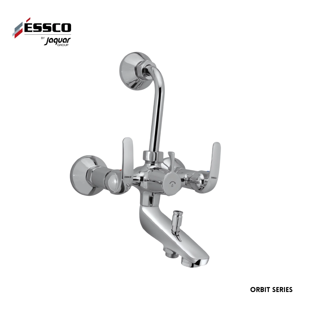Essco (by Jaquar) Orbit Series 3in1 Wall Mixer - Luxur Studio Kitchen & Bathroom Fittings