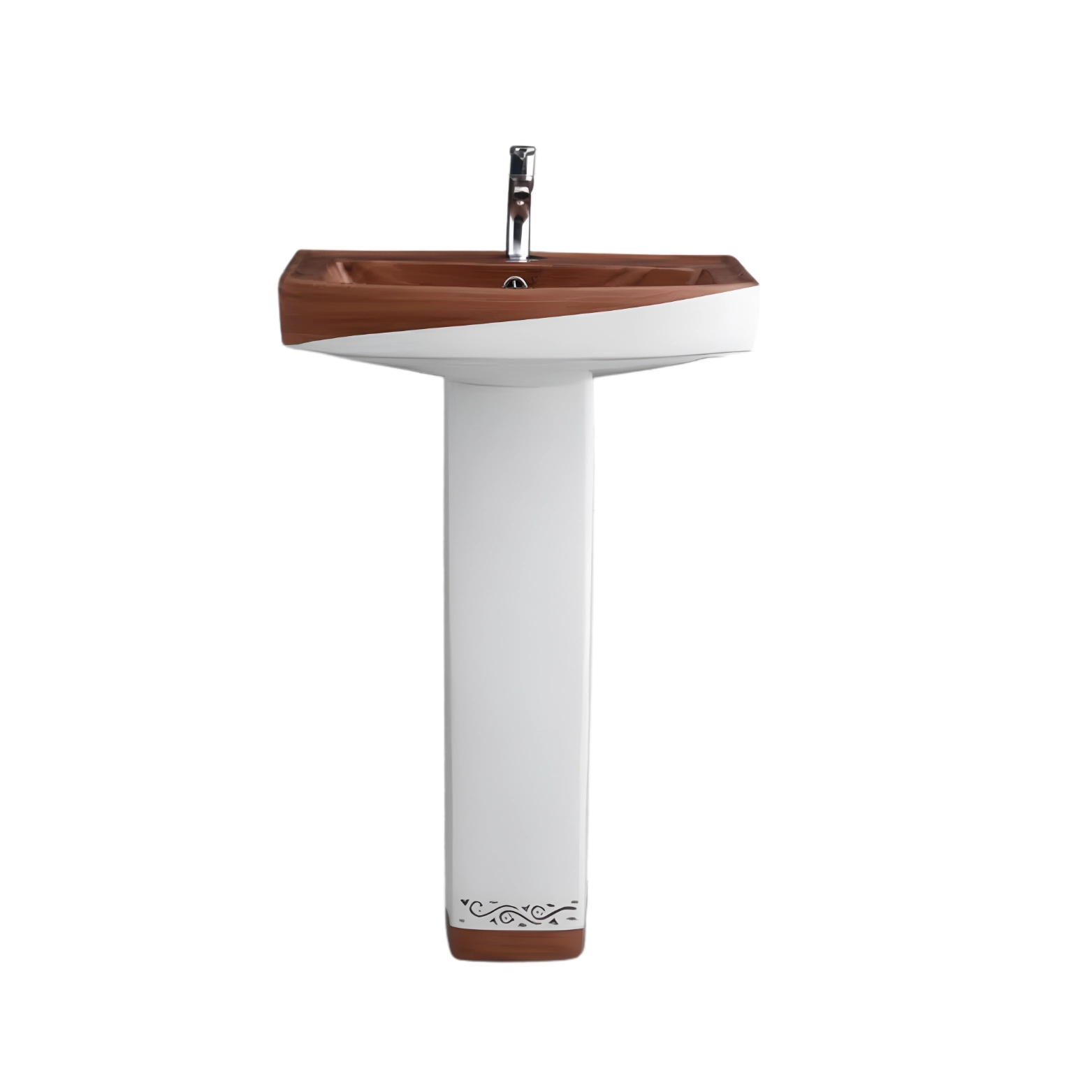Loras - 001 -  Pedestal Basin by Luxur Studio