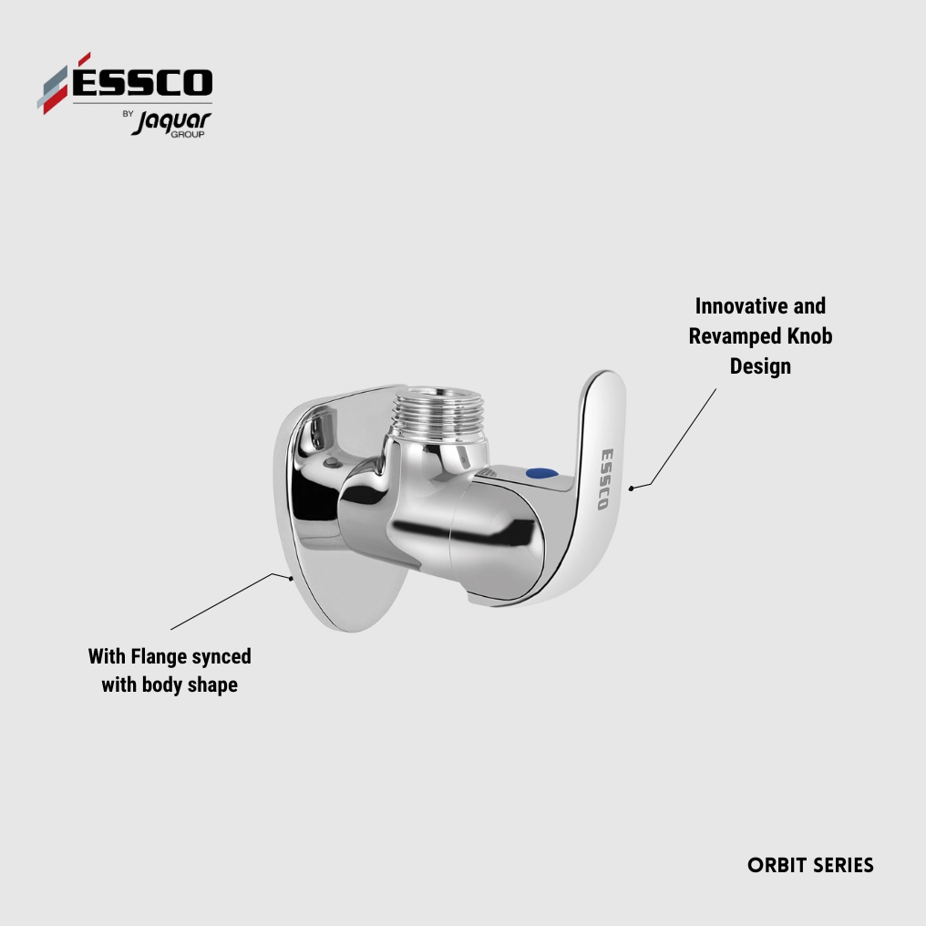 Essco (by Jaquar) Orbit Project Series Angle Valve - Luxur Studio Kitchen & Bathroom Fittings