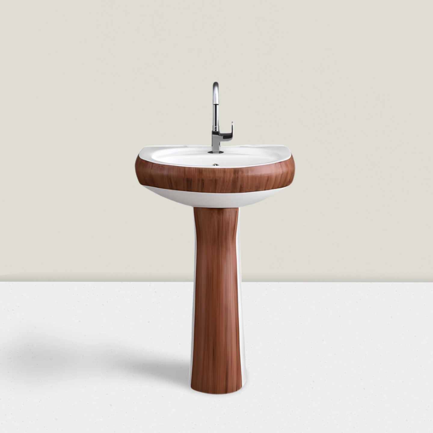 Classic - 222 - Colored Pedestal Basin by Luxur Studio