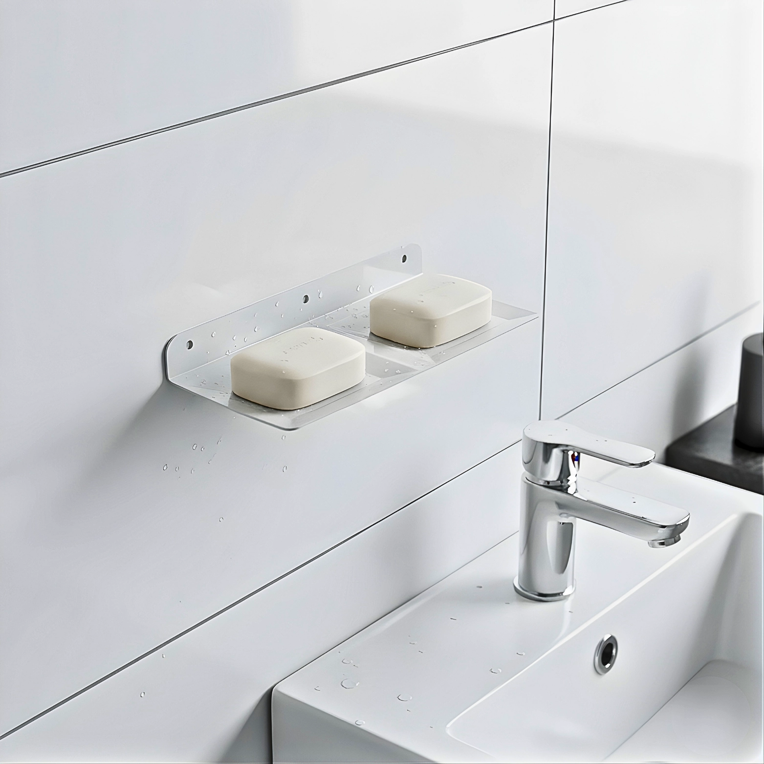 SS Dual Soap Dish – Luxur Studio Kitchen & Bathroom Fittings