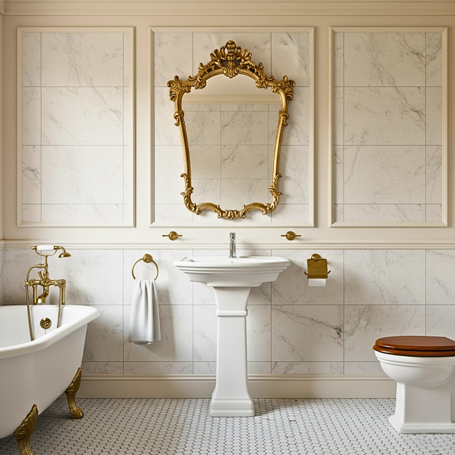 Sofia -X White - Super Glazed Pedestal Basin by Luxur Studio