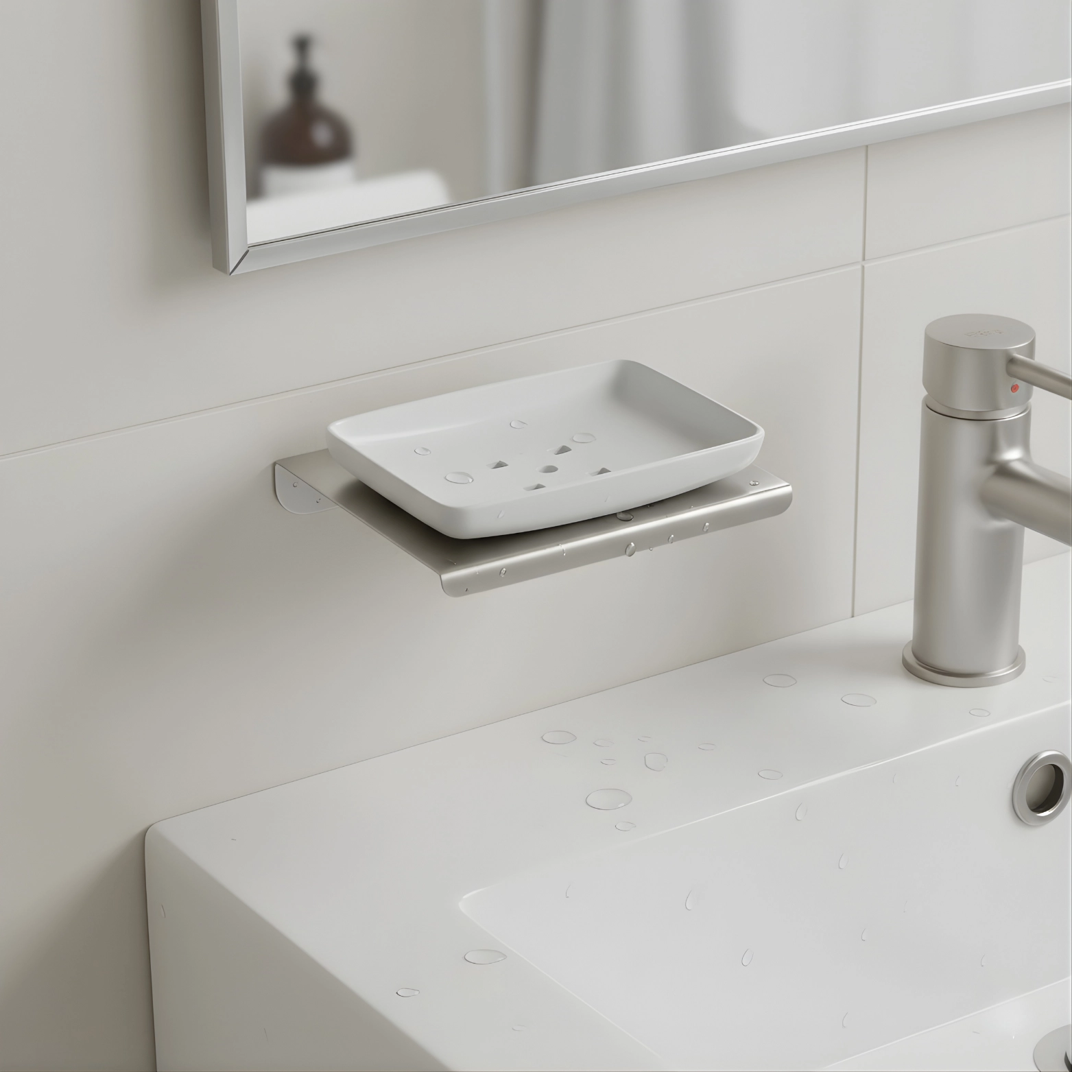 Cold Series Single Soap Dish –Luxur Studio Kitchen and Bathroom Fittings