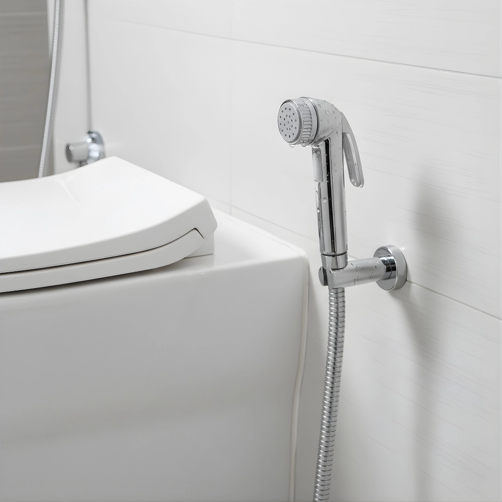 Chrome Health Faucet by Essco(Jaquar) - Premium ABS Handheld  Hand Spray gun for Modern Bathrooms