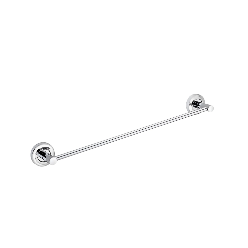 SS Towel Rod 24"(Round) - Luxur Studio Kitchen & Bathroom Fittings
