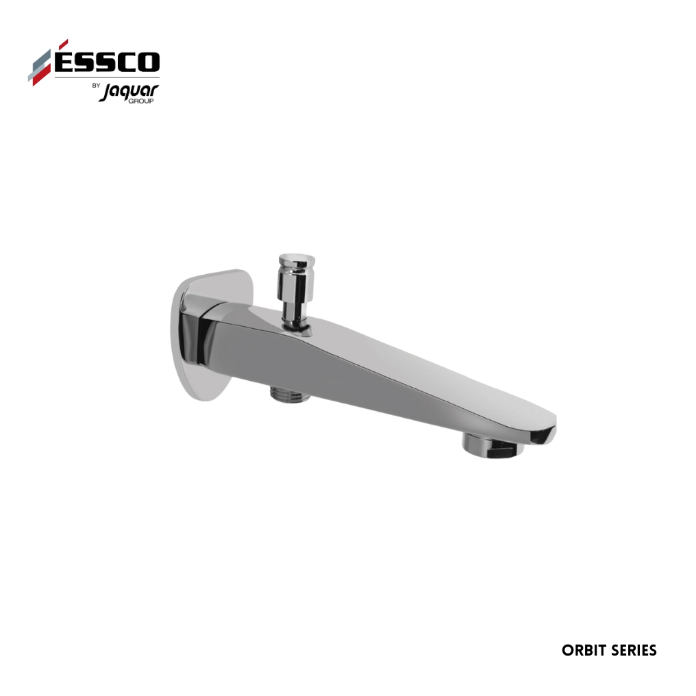 Essco (by Jaquar) 2in1 Bath Tub Spout with extra button for hand shower - Luxur Studio Kitchen & Bathroom Fittings