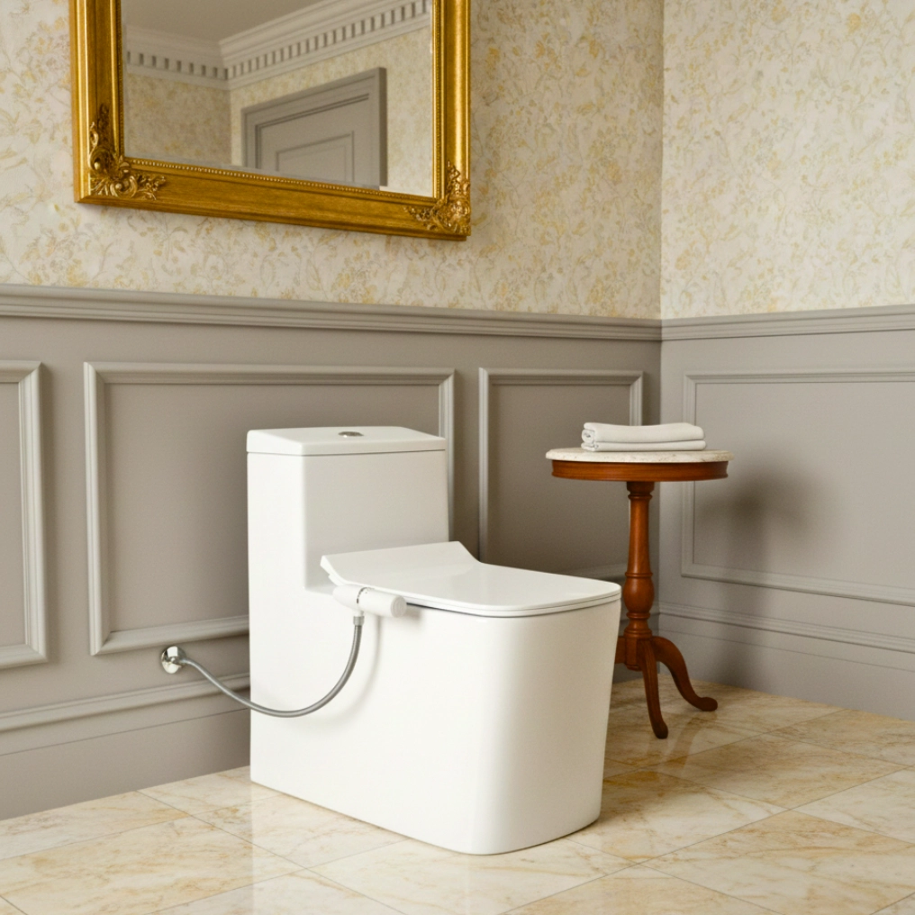 Hammer Pro - 4D Siphonic One Piece Commode by Luxur Studio