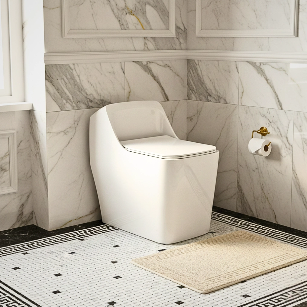 Dell - Siphonic One Piece Commode by Luxur Studio