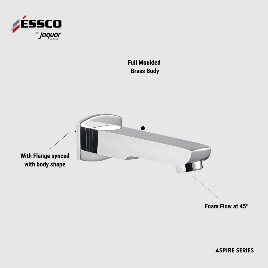 Essco (by Jaquar) Bath Tub Spout - Luxur Studio Kitchen & Bathroom Fittings