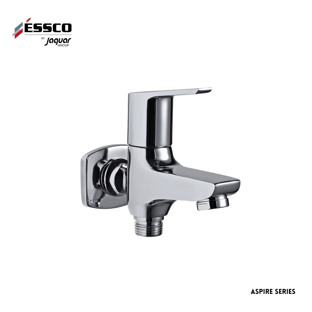 Essco (by Jaquar) Aspire Series 2in1 Wall Tap / Bib Cock - Luxur Studio Kitchen & Bathroom Fittings