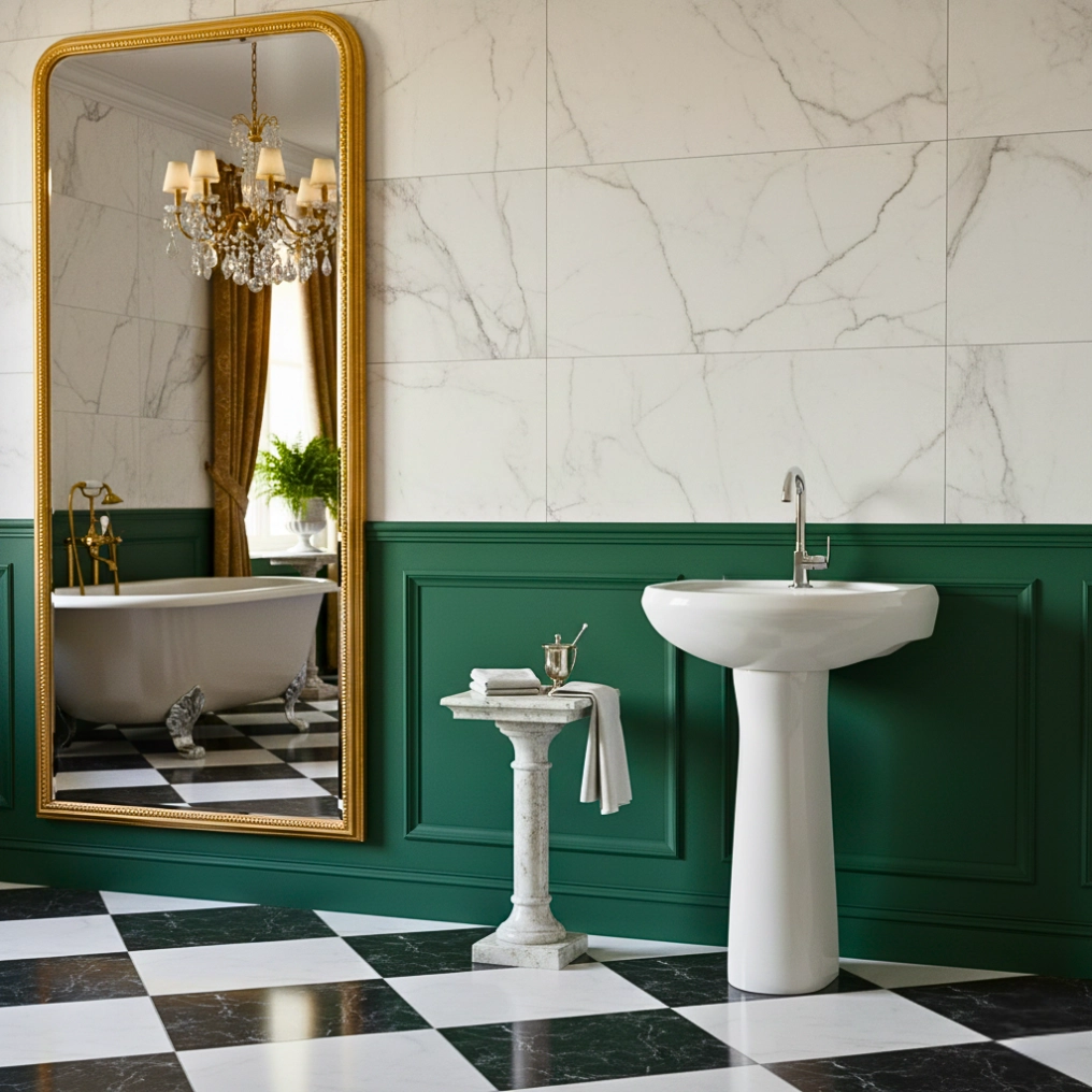 Classic White -Pedestal Basin by Luxur Studio