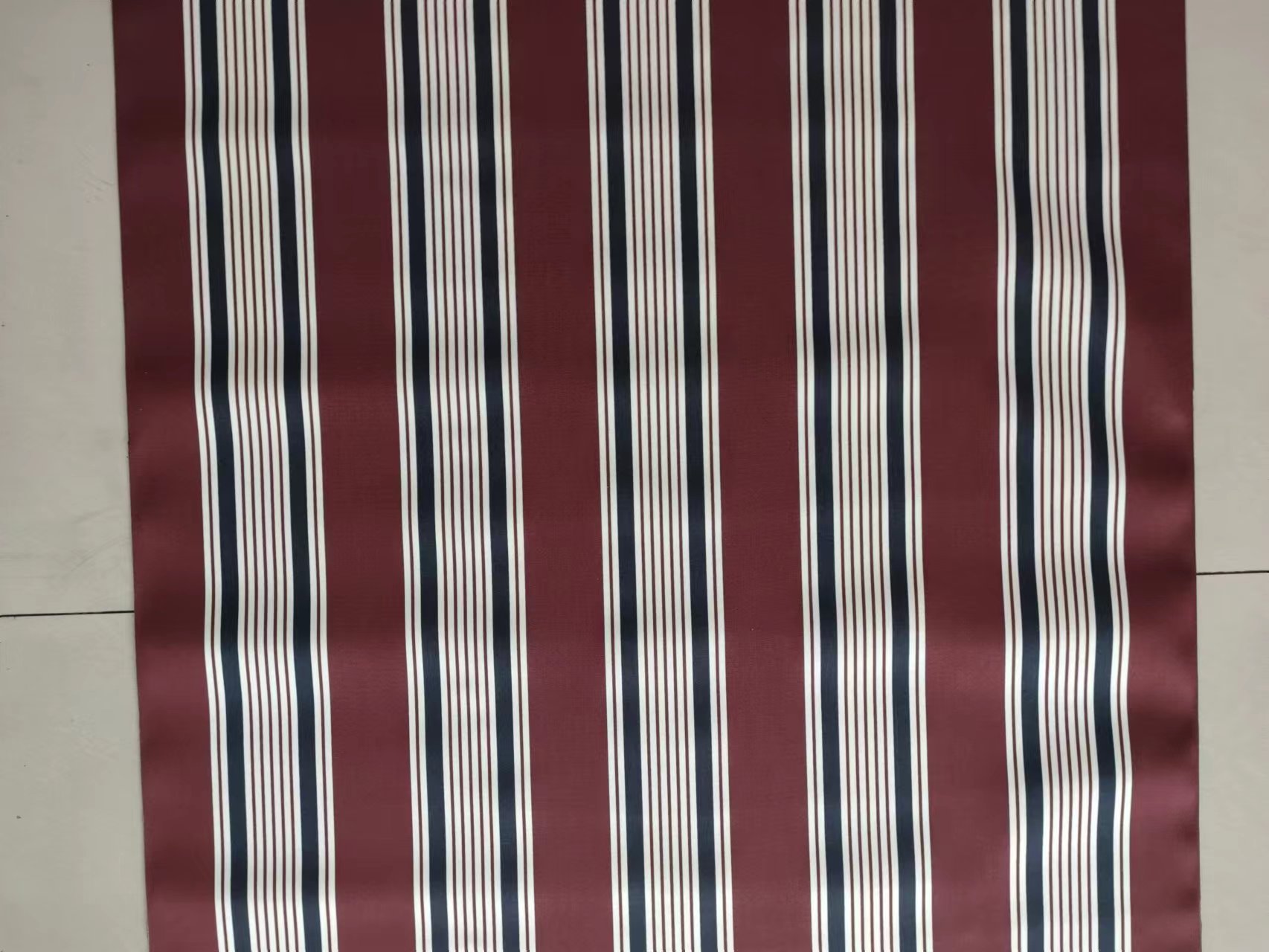 3114Sunseashell Solution dyed acrylic fabric Striped Fabric