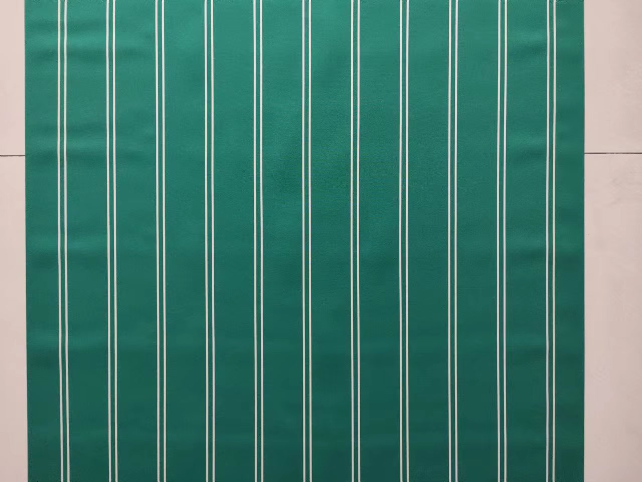 3141Sunseashell Solution dyed acrylic fabric Green Striped Fabric